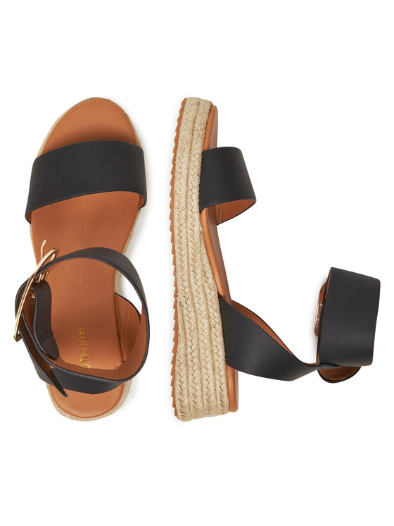 DeeZee DeeZee Espadrilky QS276-1 Černá