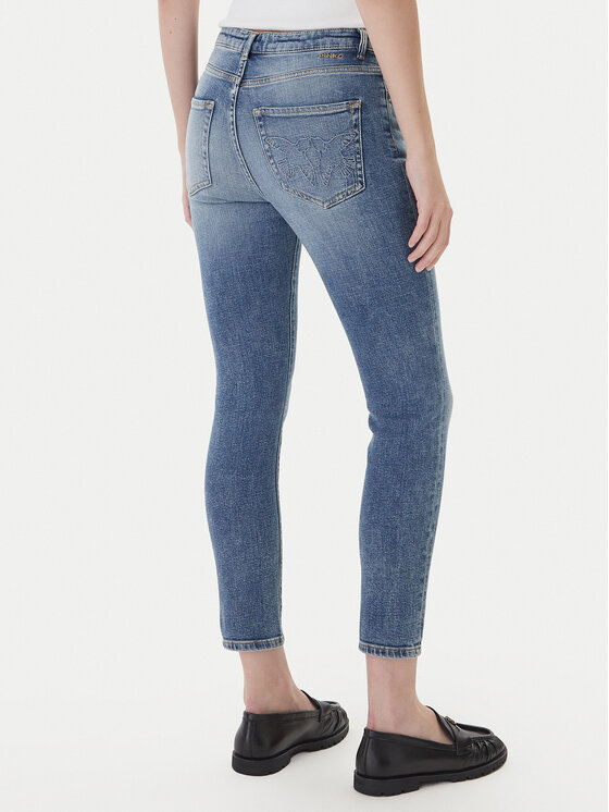 PINKO PINKO Džínsy Sabrina 100169 A2WT Modrá Skinny Fit