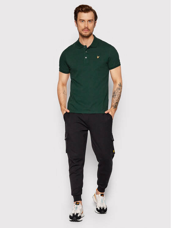 Lyle & Scott Lyle & Scott Polo Plain SP400VOG Verde Regular Fit
