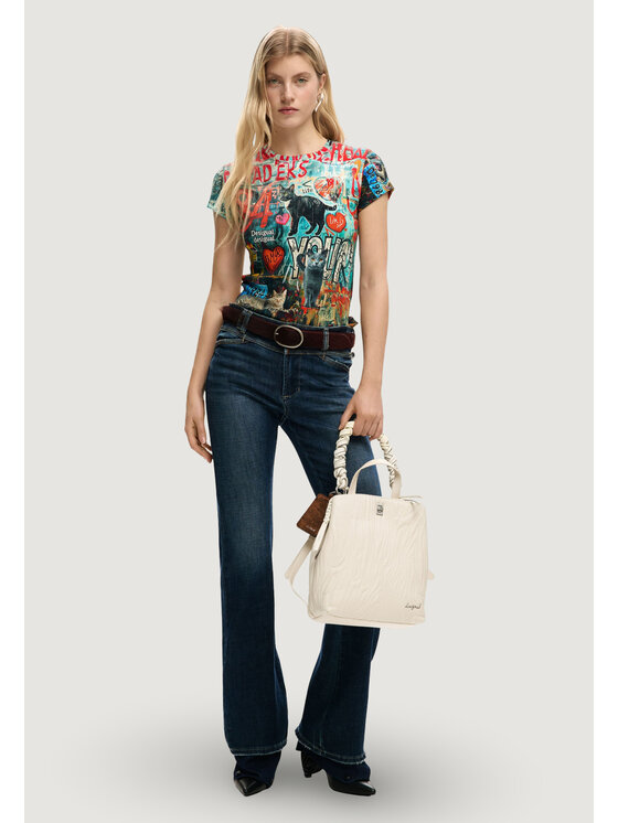 Desigual Desigual Rucksack BACK_HELIUM SUMY MI Beige