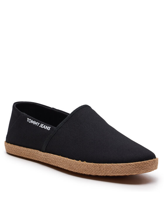 Tommy Jeans Tommy Jeans Espadrilky Tjm Espadrille Street EM0EM01386 Čierna