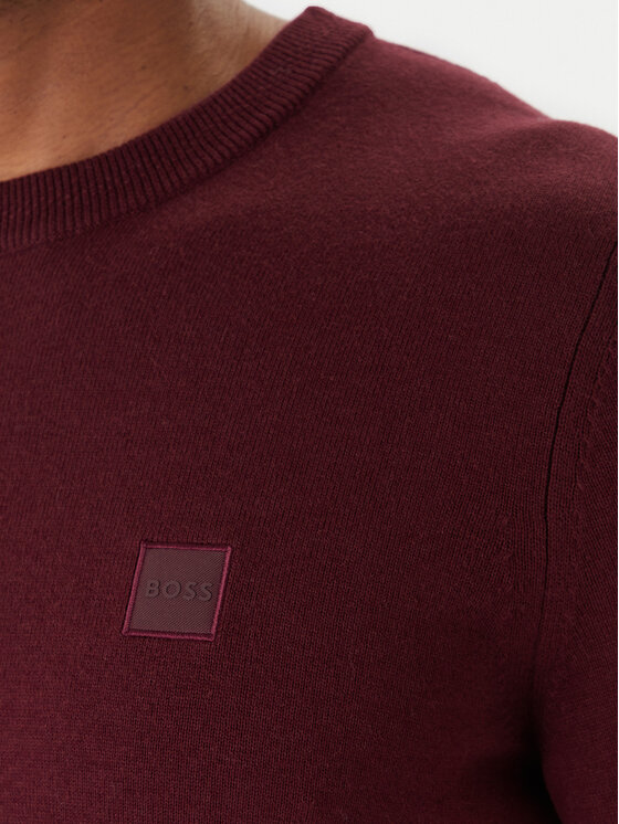 BOSS BOSS Pullover Kanovano_S 50527583 Dunkelrot Regular Fit