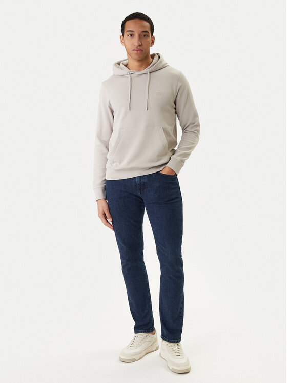 BOSS BOSS Mikina Wetalk 50509314 Béžová Regular Fit