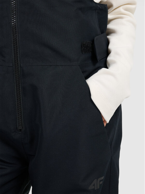 4F 4F Spodnie snowboardowe SNOWBOARD Czarny Regular Fit