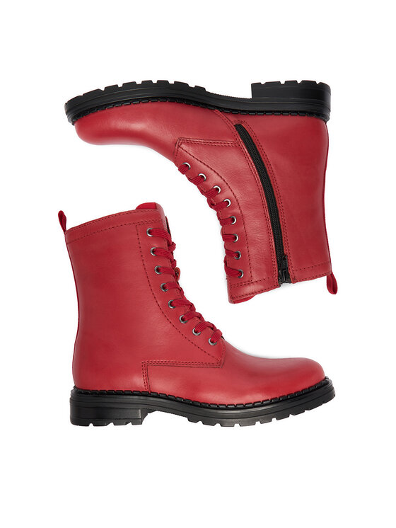 Lasocki Lasocki Schnürschuhe CEO-WI16-TIBILISI-02 Rot