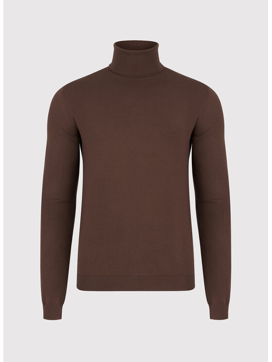 Pako Lorente Pako Lorente Sweter P26WN-2X-016 Brązowy Classic Fit