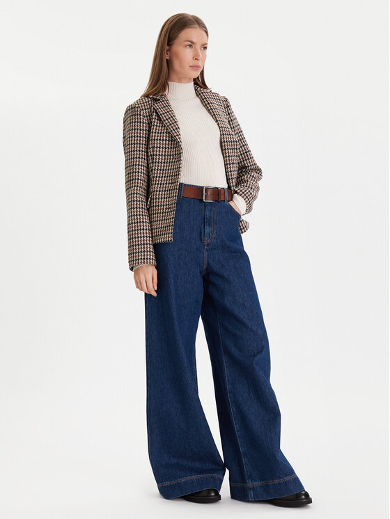 Tommy Hilfiger Tommy Hilfiger Sakoi Heritage WW0WW48266 Bež Regular Fit