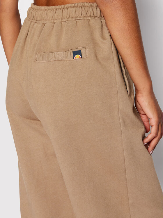 Ellesse Ellesse Spodnie dresowe Velam SGM13150 Brązowy Regular Fit