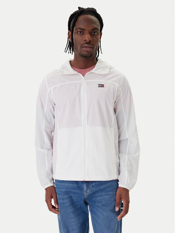 Tommy Jeans Tommy Jeans Geacă DM0DM23112 Alb Regular Fit