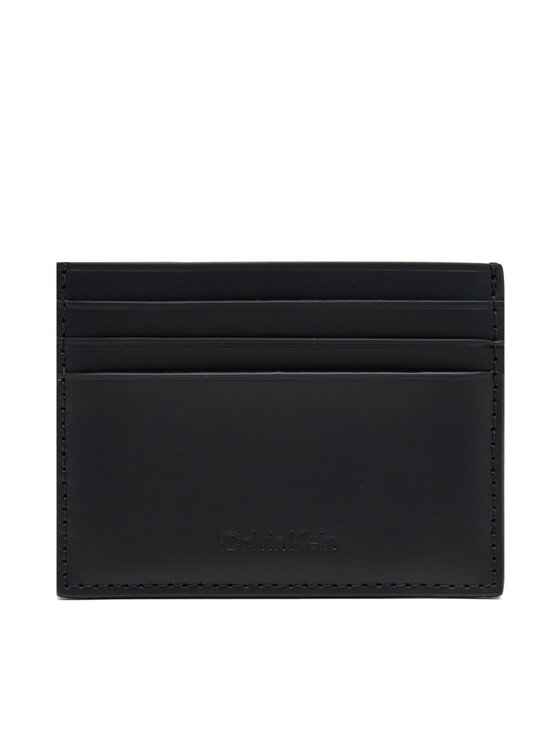 Etui pentru carduri Calvin Klein Ck Premium Cardholder 6Cc K50K512853 Negru