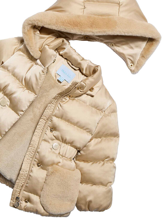 Abel & Lula Abel & Lula Giubbotto invernale 5821 Beige Regular Fit