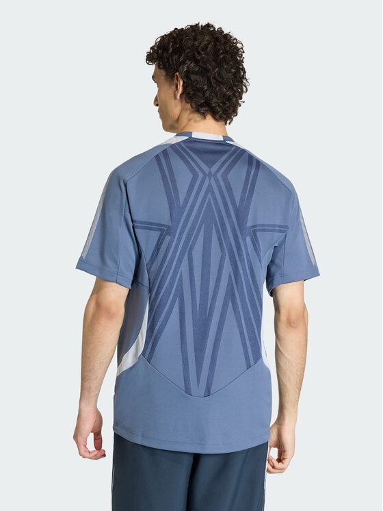adidas adidas T-Shirt 159222 Błękitny Slim Fit