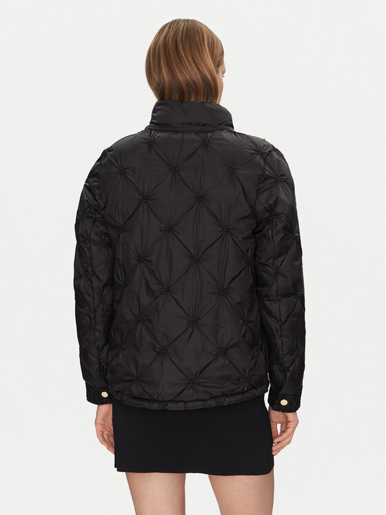 Fracomina Fracomina Giubbotto invernale FR24WC3003O423S9 Nero Regular Fit