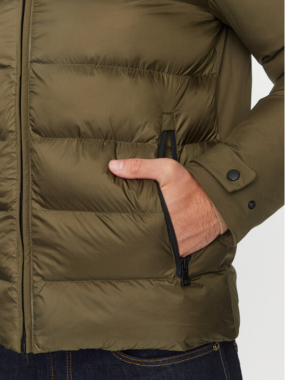 Geox Geox Зимно яке Sapienza M3628J TC175F 1736 Зелен Regular Fit