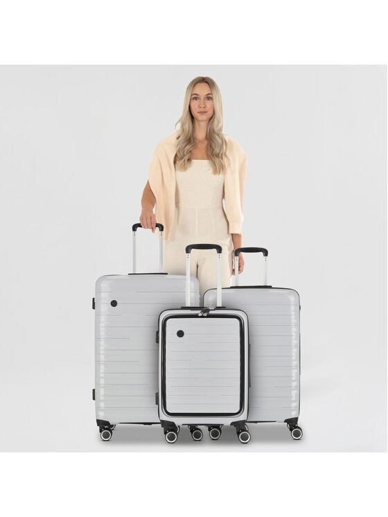 cocoono cocoono Komplet walizek 322980 Szary