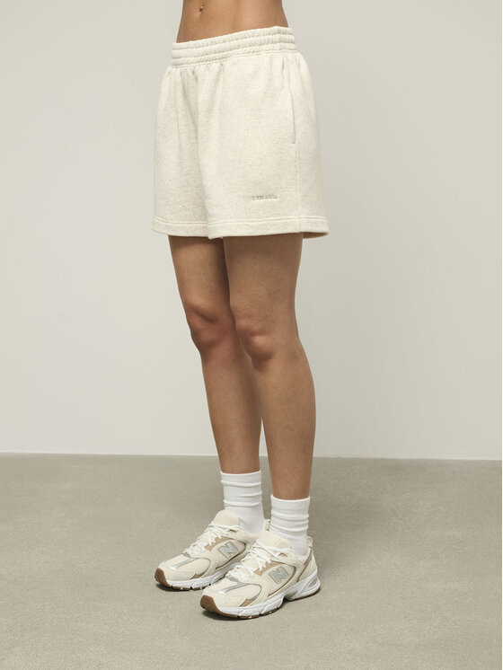 La Mania La Mania Pantaloncini sportivi RAIN Beige Classic Fit