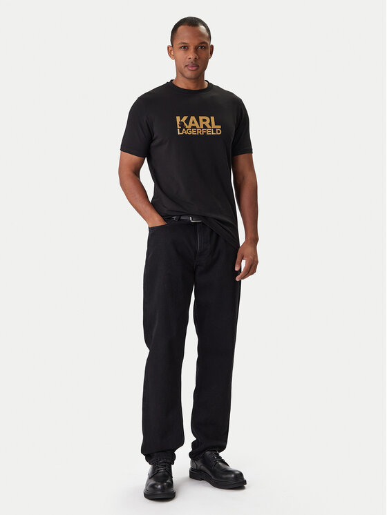 KARL LAGERFELD KARL LAGERFELD T-Shirt 755780 561235 Černá Regular Fit