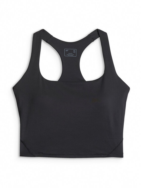 4F 4F Tank top ATHLETIC ALLURE Czarny Slim Fit