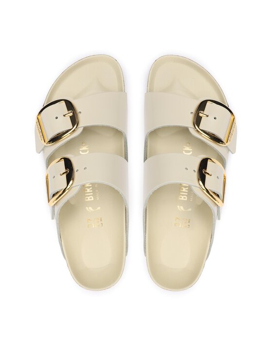 Birkenstock Birkenstock Klapki Arizona Big Buckle 1026128 Beżowy