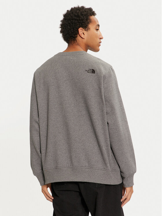 The North Face The North Face Bluza Drew Peak NF0A89EK Szary Regular Fit