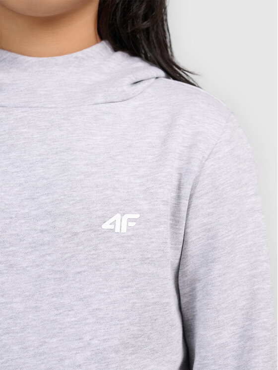 4F 4F Bluza 4FJWMM00TSWSF2752 Szary jasny Active Fit