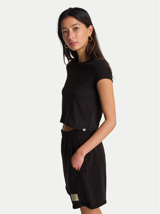 Billabong Billabong Pantaloni scurți sport So Typical EBJFB03004 Negru Loose Fit
