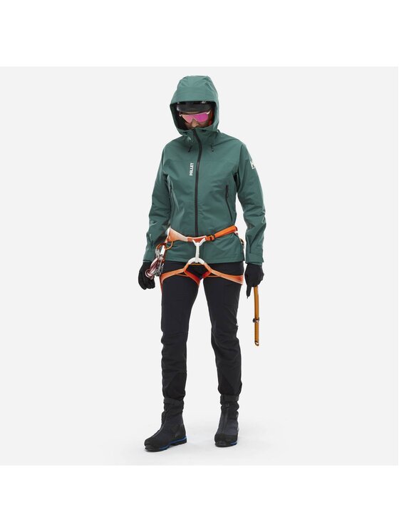Millet Millet Kurtka przeciwdeszczowa Kamet Gtx Jkt W Zielony Active Fit
