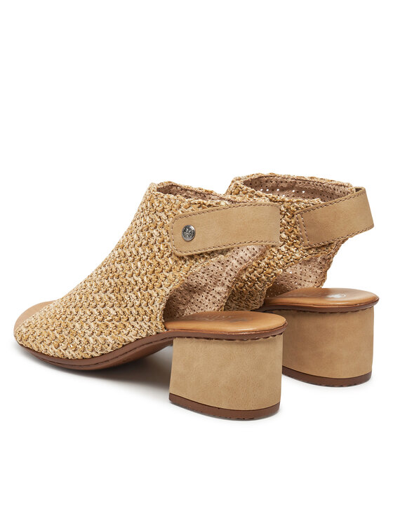 Rieker Rieker Sandalen 64670-60 Beige