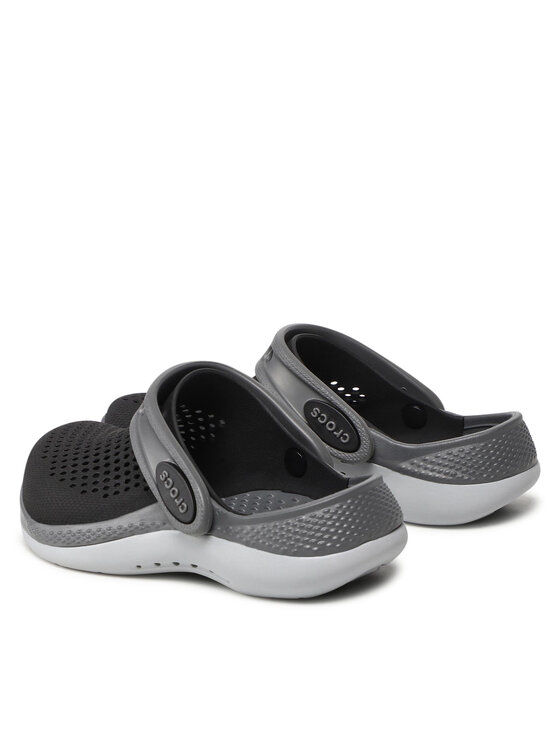 Crocs literide black smoke deals