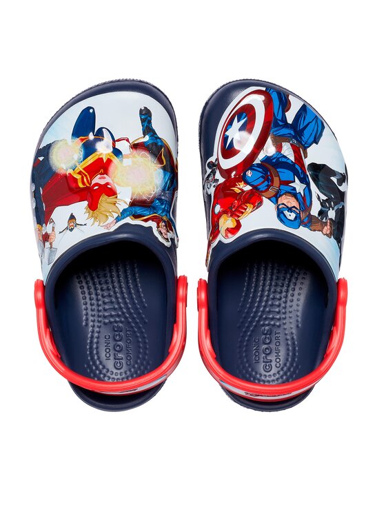 Ciabatte Fl Avengers Patch Clog 207069 Blu scuro