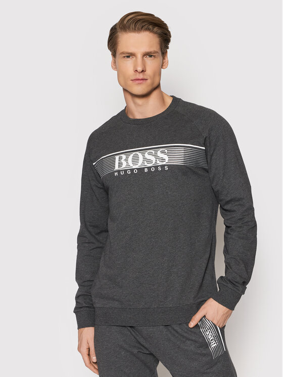 Hugo boss grey sweatshirt on sale