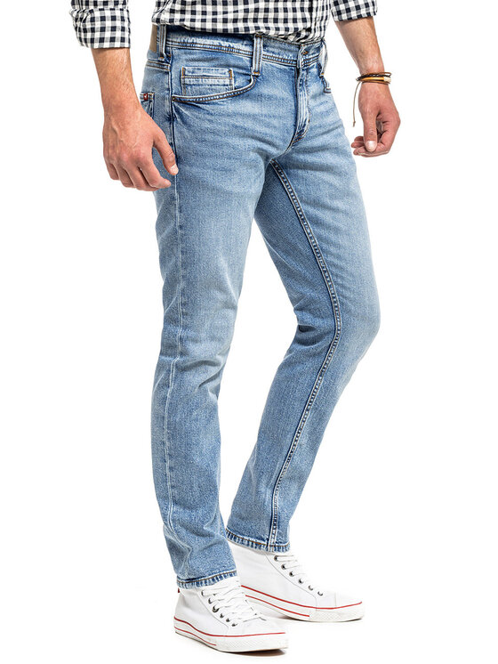 Mustang Mustang Jeansy OREGON TAPERED Niebieski Slim Fit