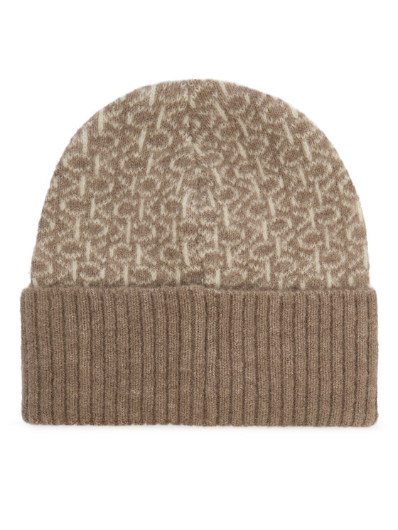 Calvin Klein Calvin Klein Čiapka Monogram Fold K60K612595 Béžová