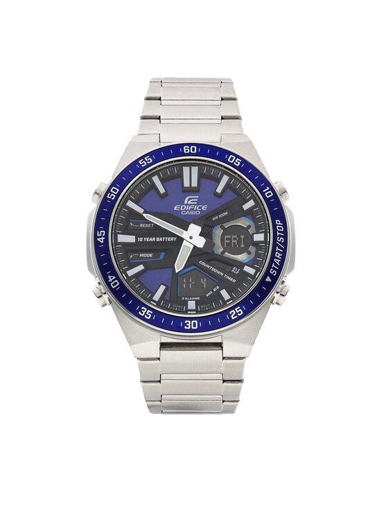 Casio Ročna Ura Edifice EFV-C110D-2AVEF Srebrna