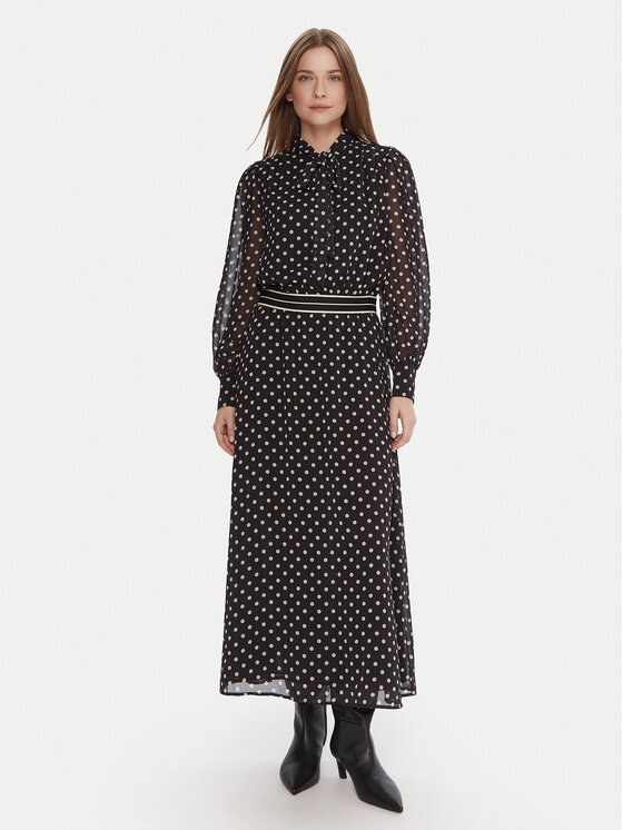 LOLA CASADEMUNT Rochie de zi MF2516006 Negru Regular Fit