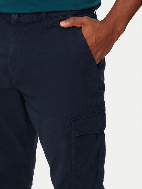 Tommy Jeans Tommy Jeans Spodnie materiałowe Austin DM0DM20750 Granatowy Slim Fit