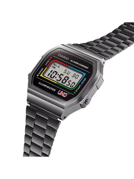 Casio Casio Hodinky A168WEUC-1AER Čierna