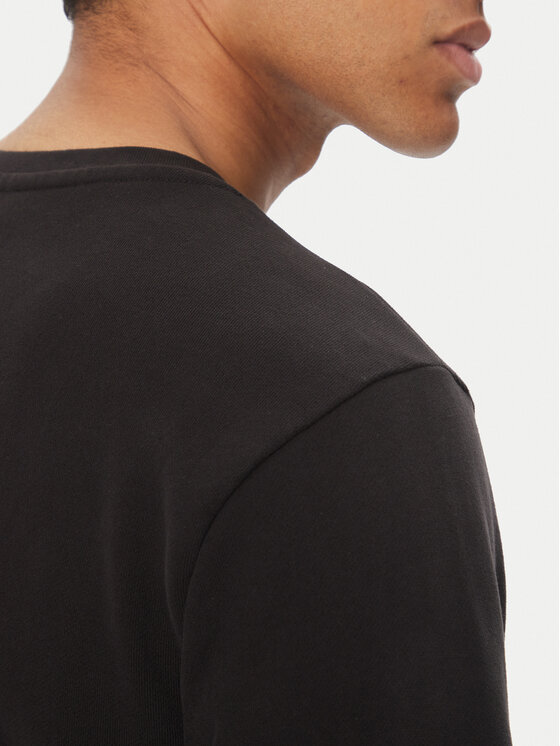Helly Hansen Helly Hansen Bluză Logo Crew 30395 Negru Regular Fit