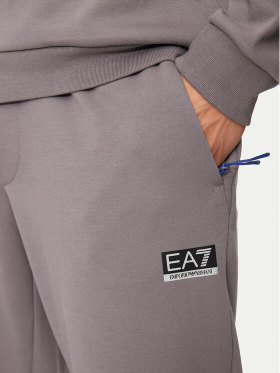 EA7 Emporio Armani Jogginganzug 6DPV52 PJUWZ 1992 Grau Regular Fit Modivo