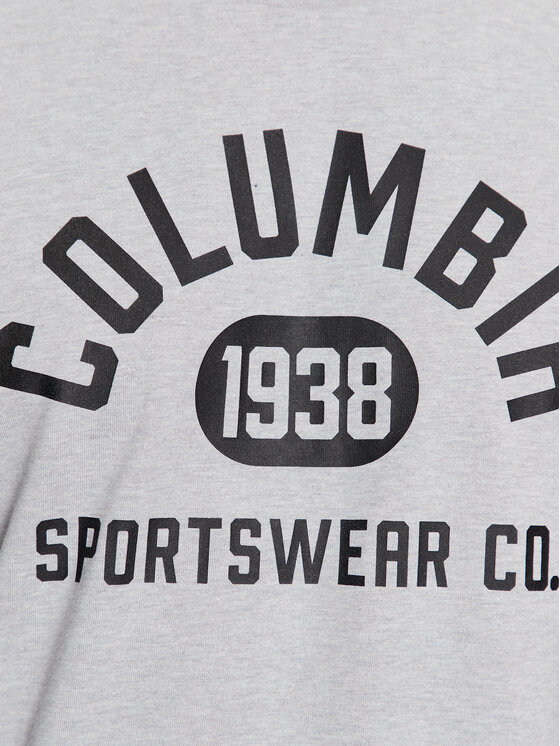 Columbia Columbia T-Shirt CSC Basic Logo™ Short Sleeve Šedá Regular Fit