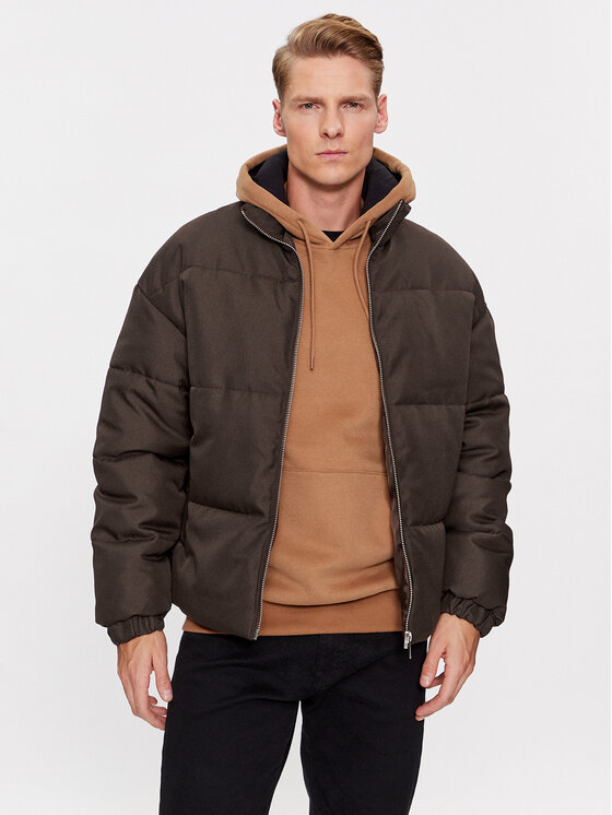 Jack&Jones Geacă din puf 12236056 Maro Regular Fit