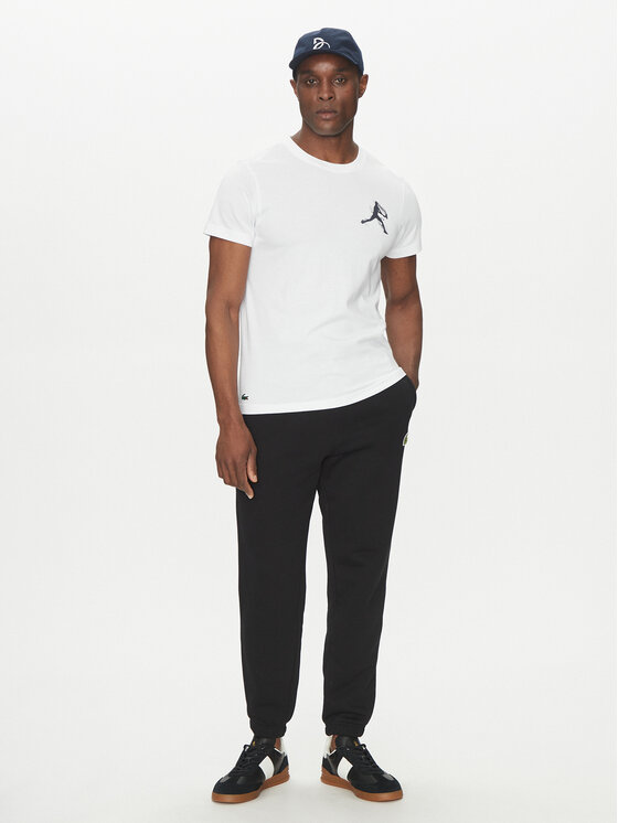 Lacoste Lacoste T-särgi ja mütsi komplekt TH1044 Valge Regular Fit