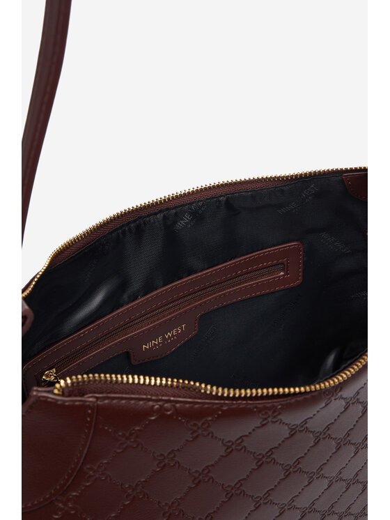 Nine West Nine West Τσάντα CEO-CRYSTAL POISE-JH7438 Καφέ