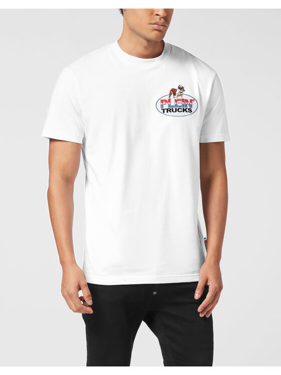 PHILIPP PLEIN PHILIPP PLEIN T-shirt 26173 Bianco Regular Fit