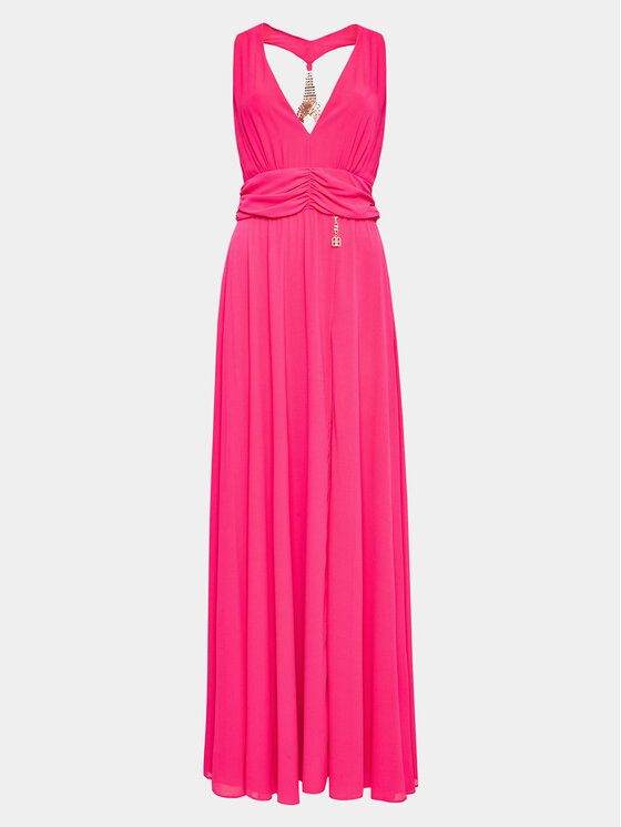 Fracomina Fracomina Abendkleid FQ23SD3004W41201 Rosa Regular Fit