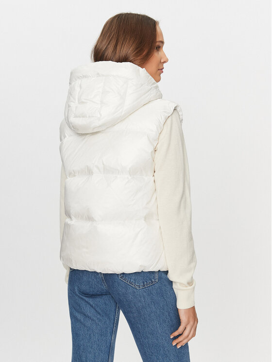 Deha Deha Prsluk D93580 Bijela Regular Fit