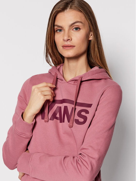 Vans Felpa Classic V II VN0A53O Rosa Regular Fit Modivo