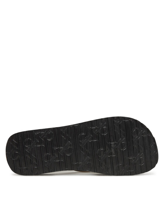 Calvin Klein Jeans Calvin Klein Jeans Japonki Beach Sandal Flatform Tpu YW0YW01830 Czarny