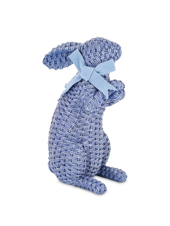 MIAhome MIAhome Figurka królika 27x11,5x15,5 cm AFICO Niebieski