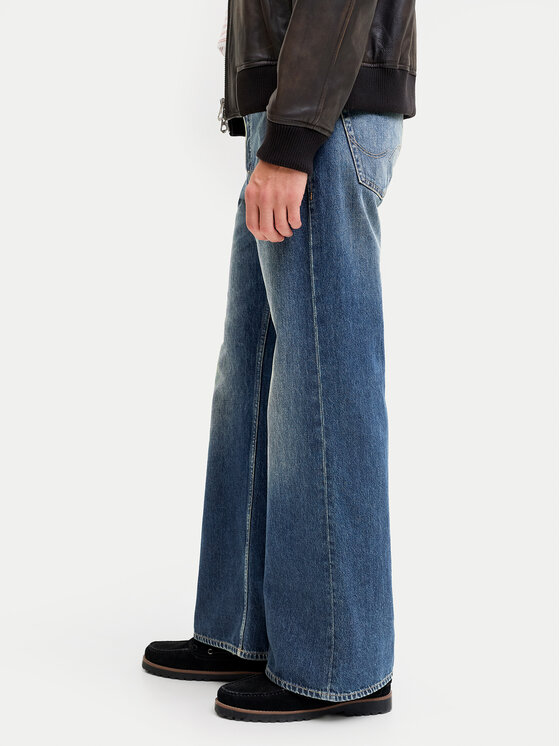 Jack & Jones Jack & Jones Džínsy Toby Original 12288238 Modrá Flared Fit